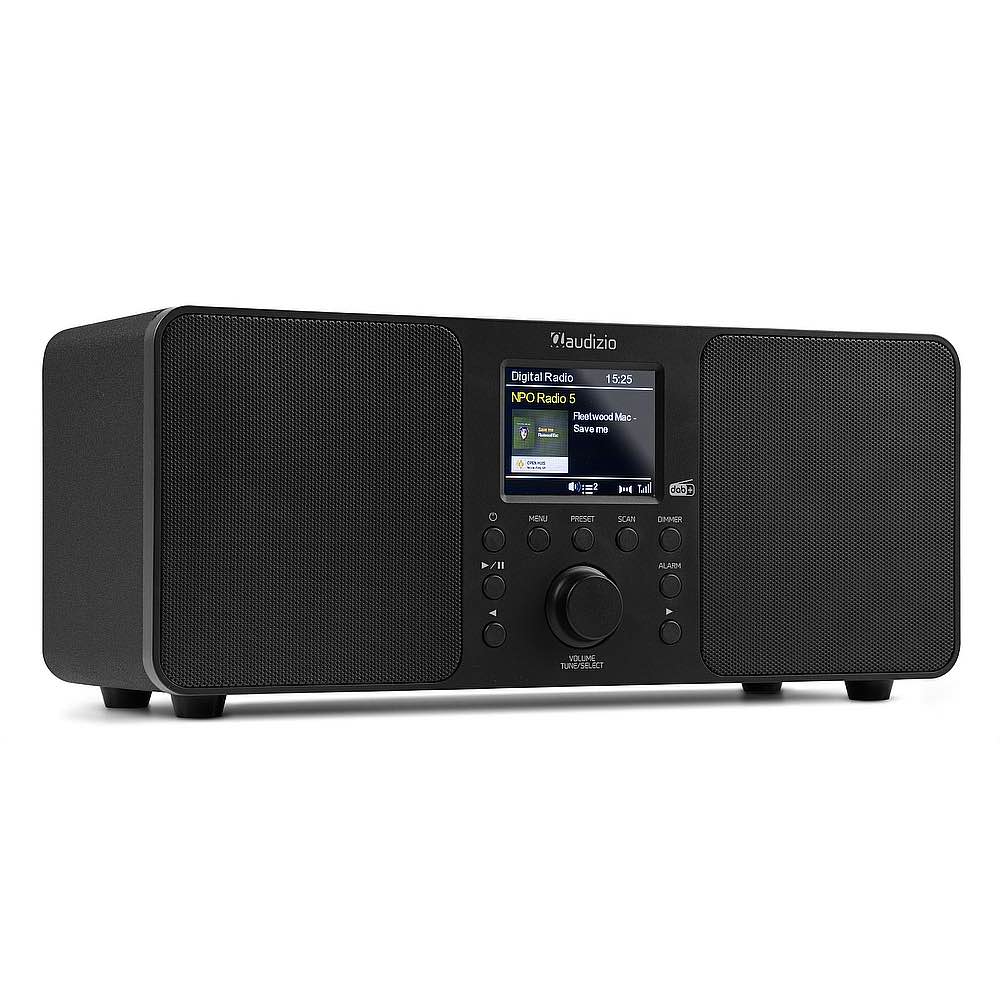 AUDIZIO GENUA DAB+ ST.RADIO BT,FM,TFT BK