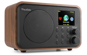 Vicenza Internet DAB BT WIFI Wood