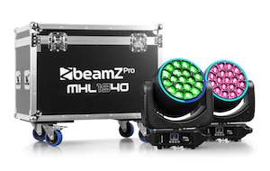MHL1940 MovHead Wash19x40W 2pc FC