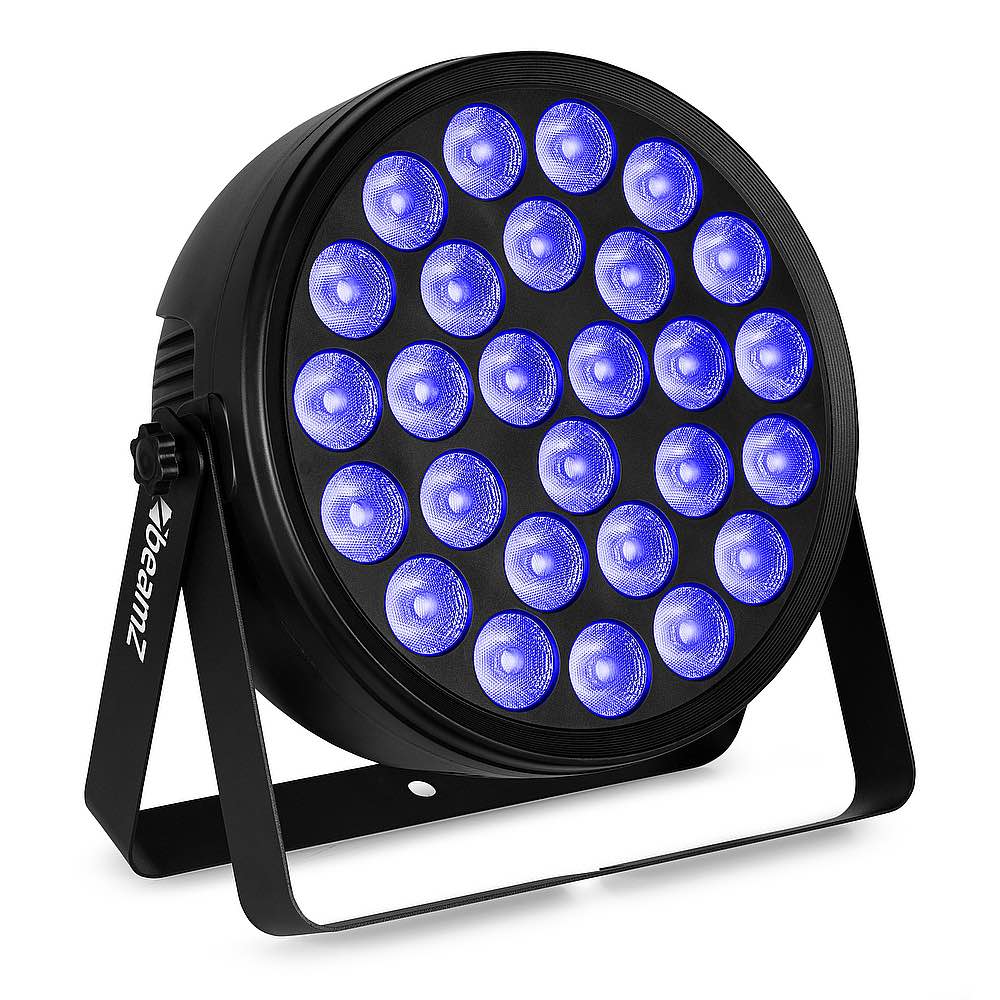 BEAMZ BCC240 FLATPAR 27X6W 4IN1 DMX IRC