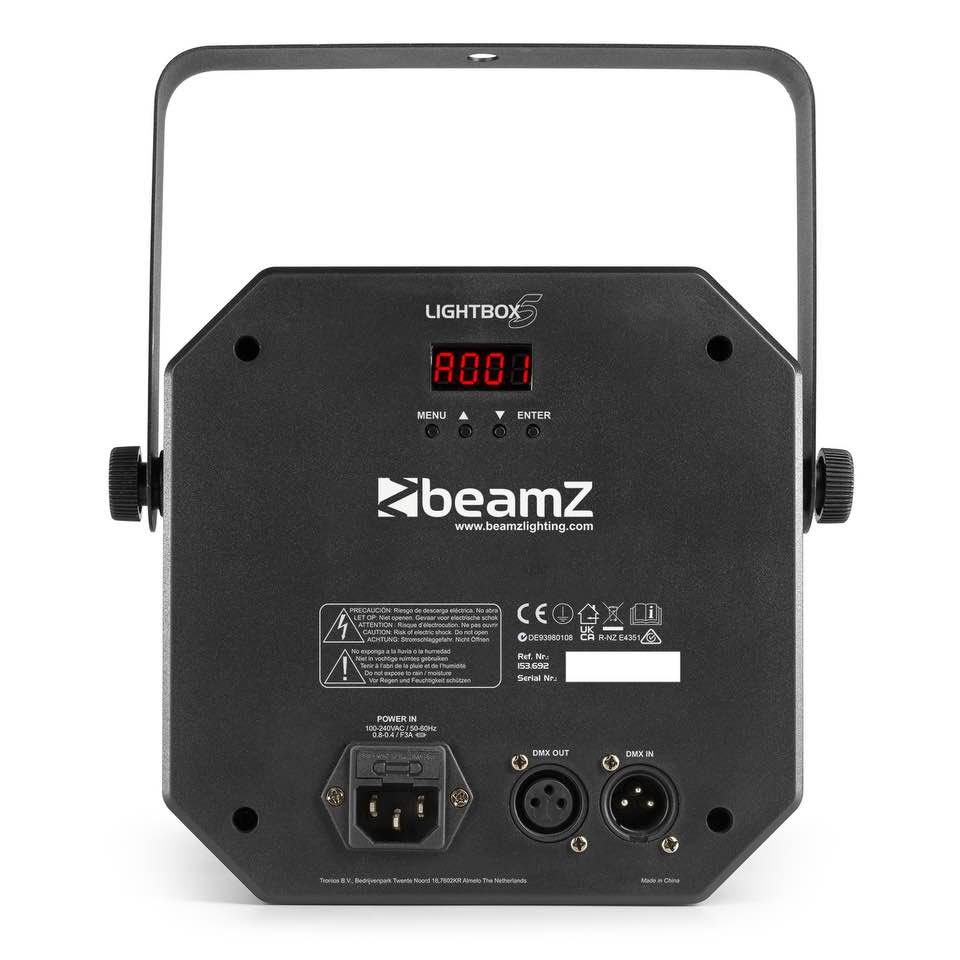 BEAMZ LIGHTBOX5 PARTY EFFECT 5-IN-1