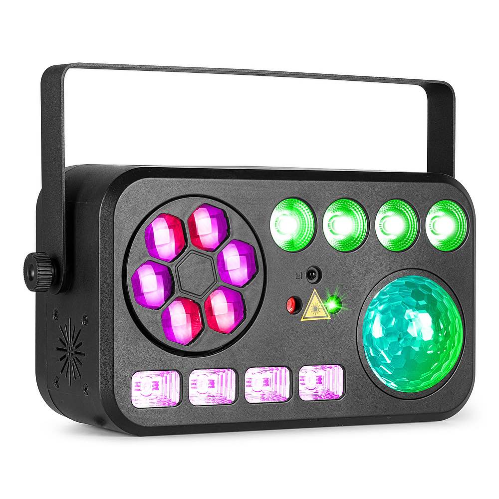 BEAMZ SHIMMER 2 MULTI DJ EFFECT DMX IR