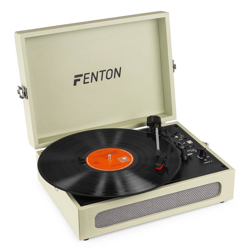 FENTON RP118C RECORD PLAYER BTOUT GREEN
