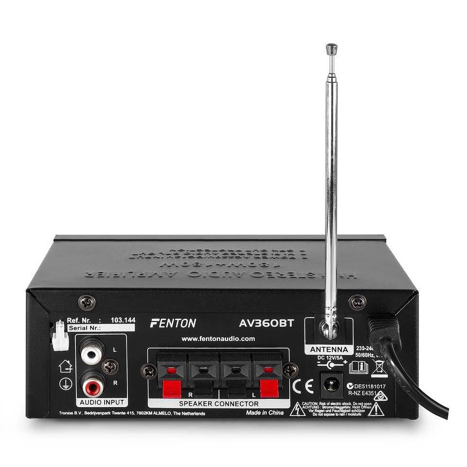 FENTON AV360BT AMPLIFIER USB/SD/BT