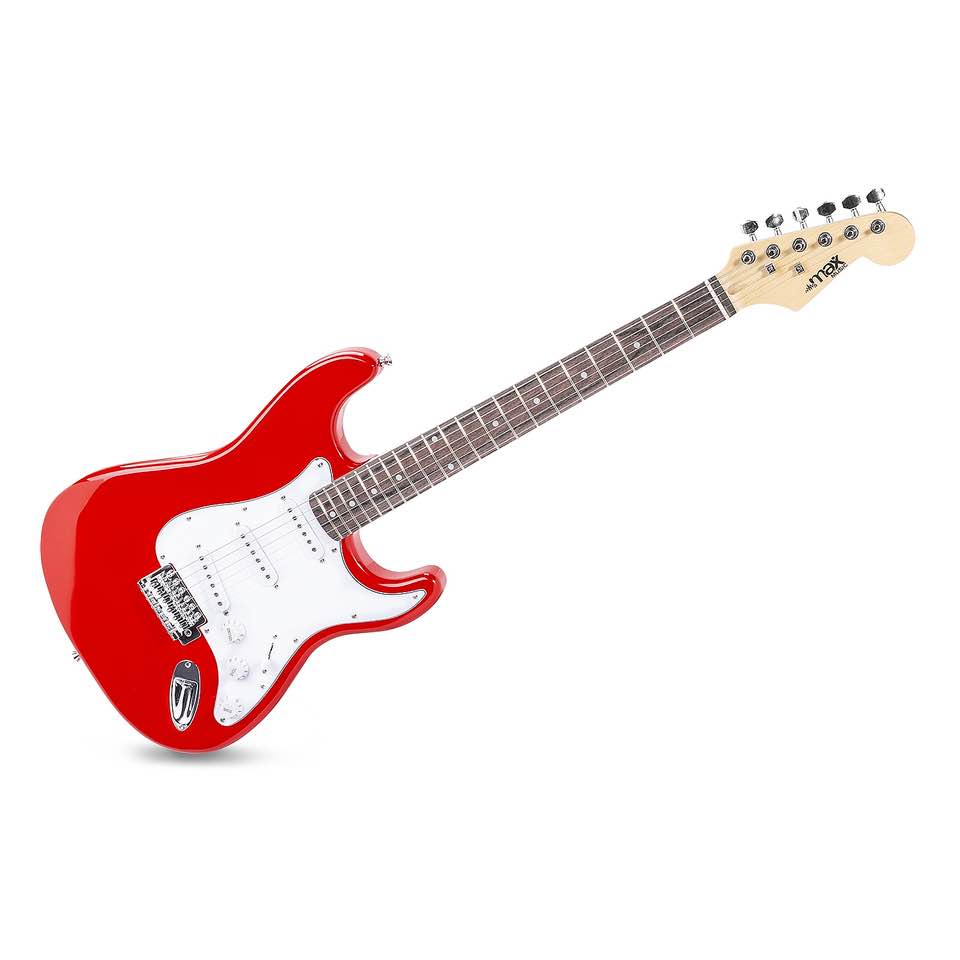 MAX GIGKIT ELECTRIC GUITAR PACK RED