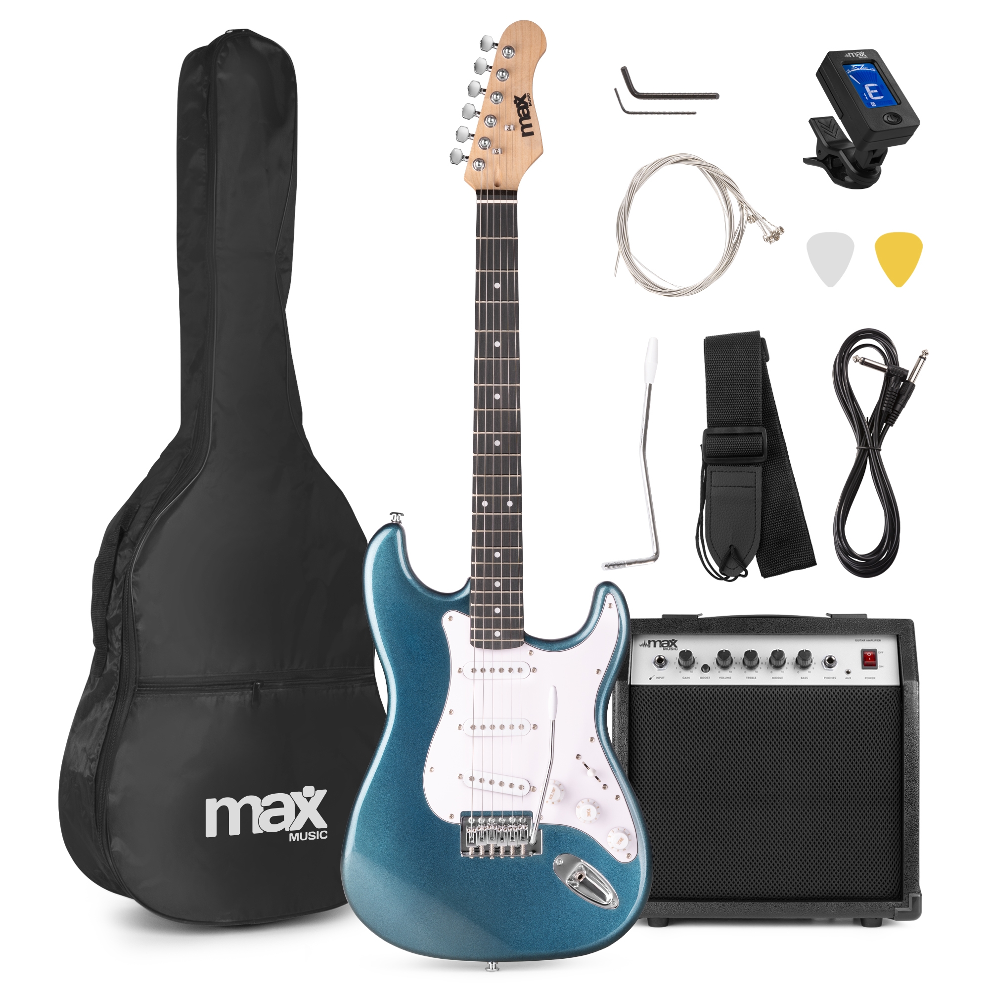 MAXMUSIC GIGKIT ELECTRIC GUITAR PACK D.BLUE MAXMUSIC GIGKIT ELECTRIC GUITAR PACK D.BLUE
