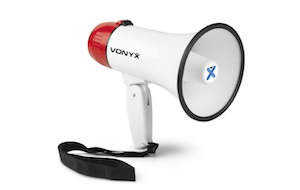 Vonyx MEG018 18W record,sirene AA